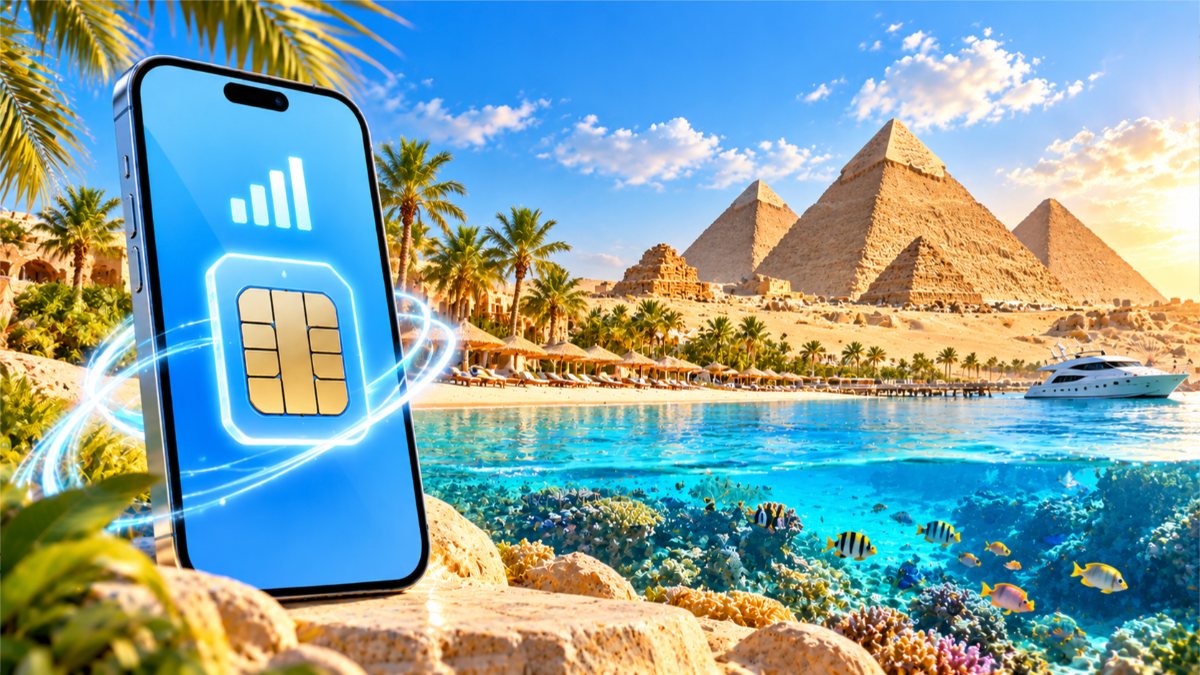 eSIM для Египта: интернет в Хургаде и Шарм-эль-Шейхе