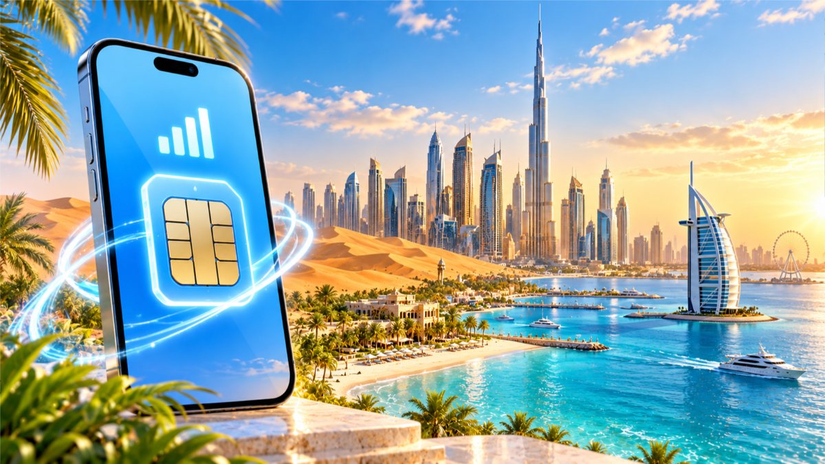 eSIM для ОАЭ и Дубая: какой интернет взять туристу